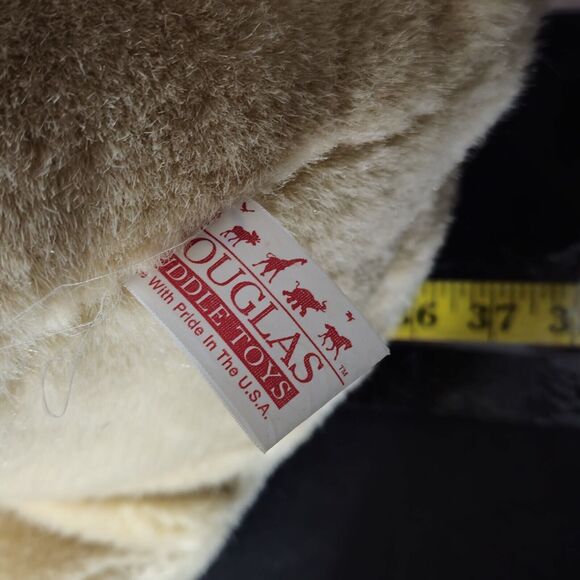 LARGE Vintage Douglas Cuddle Toys Realistic Yellow Labrador 28" Plush Dog - Picture 4 of 9